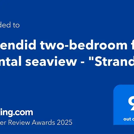 Splendid Two-bedroom Flat Frontal Seaview - 