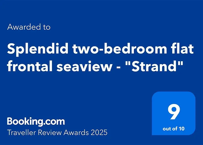 Splendid Two-bedroom Flat Frontal Seaview - 