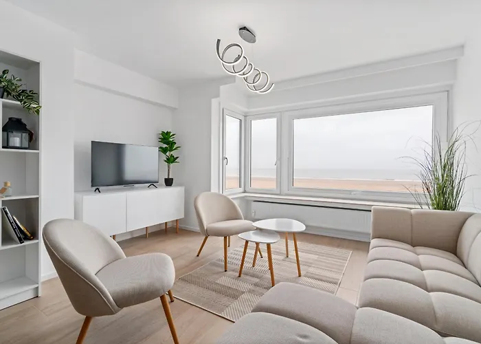 Splendid Two-bedroom Flat Frontal Seaview - 