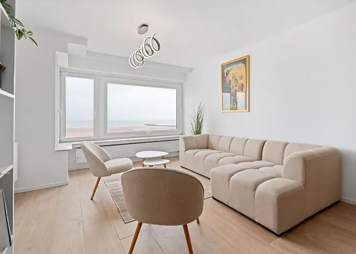 Splendid Two-bedroom Flat Frontal Seaview - 